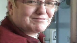 Mature German lady gets plowed rough inside point of view by a loaded penis