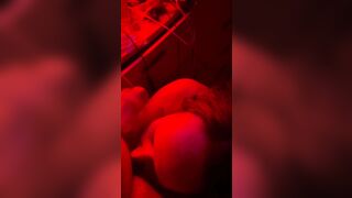 Fiance gets facial inside red light one of a kind