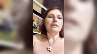 Post orgasmic trip to the loo to squeeze a bit of peeing out