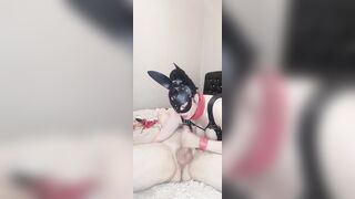 BEAUTY kitty jumps her butt on my long cock