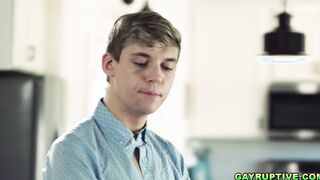 Dale feels lucky for having two cocks to fuck