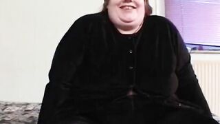 Wild German BBW getting her deep snatch fisted by her bro