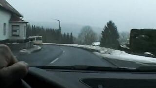 Freaky German lady Enjoying rubbing and dildoing her muff