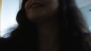 Stunning attractive German babe dildoing her pierced vagina