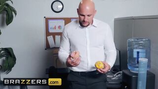 Big Tits african coworker Gia Milana gets dominated in the