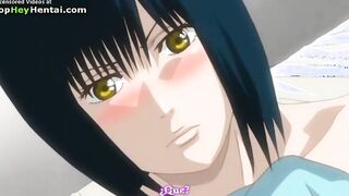 Hentai busty babe has to satisfy naughty man