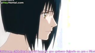Hentai busty babe has to satisfy naughty man