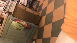 While my hubby fixes the sink I think about his