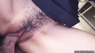Japanese secretary, Yui Watanabe got screwed!, uncensored