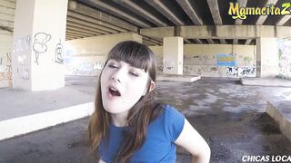 MamacitaZ - Crazy 18 Play with their Cunts in an Abandoned Building