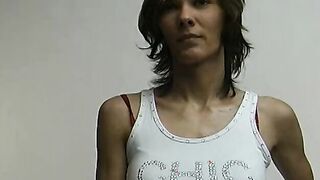 Skinny German Hottie gets her cunt smashed by 2 raw fuckers