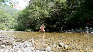 Another adventure Nude outdoors with Longpussy. Just doing what I love! Being Nude & having fun outdoor. Part one of two