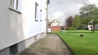Hot German Bombshell having fun with her sex sex toys inside the living room