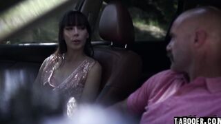 Charles anally banged teen babe Emma Jade outdoor
