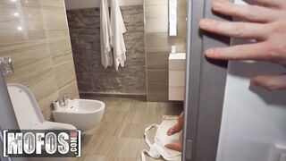 (Lutro Steel) Finds His babe Dark Hair Gf (Katrin Tequila) Masturbating And He Joins Inside -