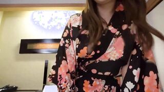 Sex into a yukata with a Cutie-faced, whip-booty, ear-curling reflexology