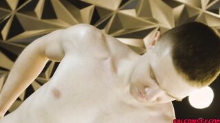 Horny studs Serg Shepard and Xtian Wolf bareback sex