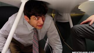 Brock joins Elliot and Scott's  fun