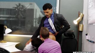 Brock joins Elliot and Scott's  fun