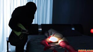 A burglar fucks Aaliyah hard and deep