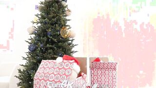 CUM4K Multiple Cummed Gifts Delivered To two Friends On Christmas