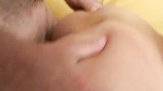 A penis-hungry Sicilian hoe fucks with 3 men