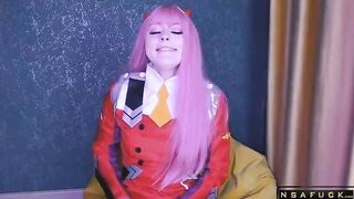 POV Greedy Slut zero two cant Stop Squir