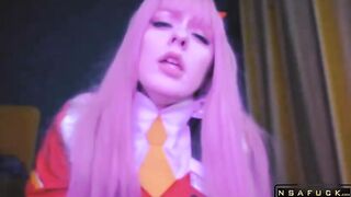POV Greedy Slut zero two cant Stop Squir