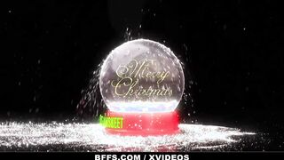 TeamSkeet Christmas Special with Dani Damzel, Aria Kai and Adriana Maya - BFFS