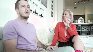 Casca Akashova Mom Uses Her StepSon For Stress Release