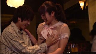 Hustle time SEX with a lustful pub lady with a