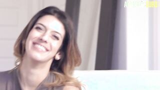 CASTING FRANCAIS Goddess Bombshell Tyfanie Hard Fun On First Casting