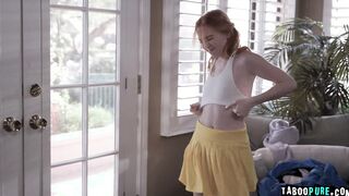 Madi Collins fucked by his horny coach hardway