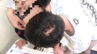 A married woman doing the laundry get so freaky that she had extreme sex right then and there.