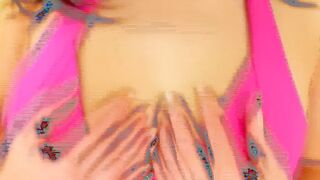Incredible Sexy German Bombshell stuffing a banana deep into her cunt