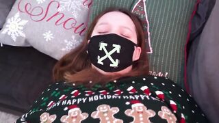 Fat Booty Step Sister Give Herself For Christmas