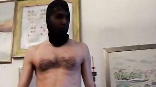 Long dark haired gets gang fuck and gang fucked