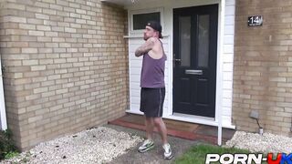 Brit Ava Austen Rewards Herself with a beauty Cummed After Home Workout