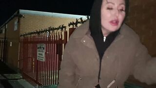 Offered juice to flash boobs vagina and booty