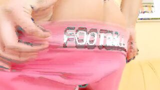 Georges German barely legal loves stuffing huge dongs inside her snatch