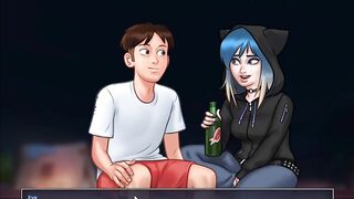 Summer time saga - Eve gave me a hand job