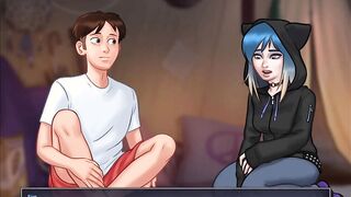 Summer time saga - Eve gave me a hand job