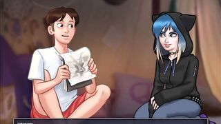 Summer time saga - Eve gave me a hand job
