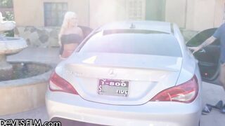 DevilsFilm Long Tit Brandi Goddess Offer Full Service Car Rides!