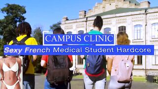 BAE FRENCH MED COLLEGE GIRL HARDCORE INSIDE CAMPUS CLINIC