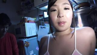 College Girl Fanfic Photoshoot with G Cup Shizuka (part two)