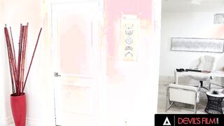 DEVILS TAPE - goddess Teenagers Kylie Rocket Wants A Long Cock Into Her Tight Lesbo Vagina