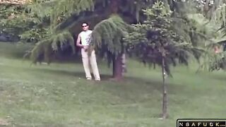 Orgy with the Trans Expert in the Park of Depravity