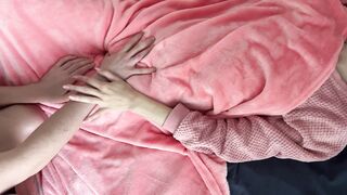 Cheating sex with friend's hubby cum on amazingly hot butt