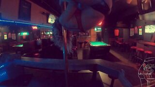 QUALITY TIME INTO A STRIP CLUB, TURNED ON DANCER BETS LAP DANCE AND MASTURBATES